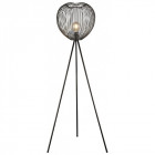 Lampadaire noir mat leeds 1 lumières