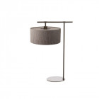 Lampe balance, marron, sans abat-jour