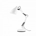 Lampe de bureau blanche gru 1 ampoule