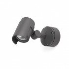 Projecteur de jardin gris foncé foc h13 cm
