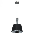 Suspension chromée megapolis 1 ampoule 154 cm