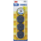 3m -  8 patins glisseurs tous types de sols qualité supérieur ø 50 mm / 152780