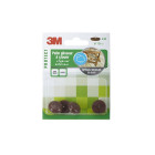 3m - lot de 24 patin glisseur anti-bruit à clouer ø 19 mm spécial extérieur 3m - lot de 24 patin glisseur anti-bruit à clouer ø 19 mm spécial extérieur