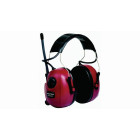 Casque antibruit 3M Peltor - Radio FM - Alert 30dB Rouge - 7000108376