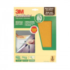 3m - sandblaster - papier abrasif 230 mm x 280 mm gros p80