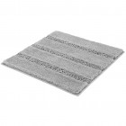 Tapis de bain monrovia 60x60 cm gris