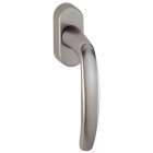 Poignee atlanta aspect inox carré de dépassante 40mm HOPPE 0530/US952