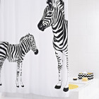 Rideau de douche zebra 180 x 200 cm