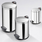 Hailo poubelle à pédale t2 taille s 4 l acier inoxydable 0704-039
