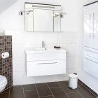 Hailo poubelle à pédale t2 taille s 4 l blanc 0704-429