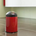 Hailo poubelle sienna swing taille s 4 l rouge 0704-759