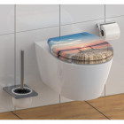 Siège de toilette avec fermeture en douceur sunset sky