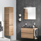 Tiger jeu de meuble de salle de bain loft 60 cm chêne blanc 1644413200