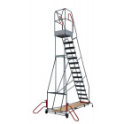 Escabeau à immobilisation automatique 15 marches 150 kg - 830008820