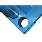 Chariot industriel pour charges lourdes 1600 x 800 mm 1200 kg - 800007195