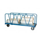 Chariot industriel pour charges lourdes 2000 x 1000 mm 1200 kg - 800008880