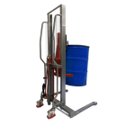 Gerbeur Levfix300 à levée manuelle avec pince automatique pour fût 300 kg - 840008471