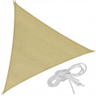 Voile toile d'ombrage taud de soleil triangulaire 360 cm 