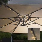 Guirlande lumineuse à led pour parasol 130 cm
