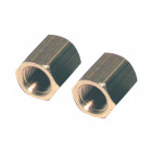 Mamelon de liaison égal F/F1/4 (2pcs) - Laiton - F/F1/4 (2pcs)