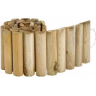 Bordure à dérouler en pin autoclave