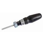 Tournevis dynamométrique 4-9 nm débrayable carré 1/4' SAM - 42