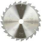 Lame de scie pour bois 255 x 30 x 1,8 mm, 24 dents - 4100023