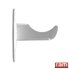 Support de radiateur rideau à visser RAM