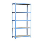 Étagère 1800x900x500mm bleu charge 150kg maderclick 5/500 simon rack