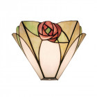 Applique ingram, verre et métal