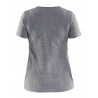 T-Shirt femme Gris chiné 