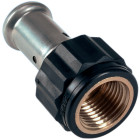 Raccord droit femelle pvdf multicouche à sertir be ø40x3.5-1''