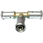 Té réduit laiton multicouche à sertir th ou be ø26x3.0-16x2.0-26x3.0
