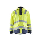 Veste de pluie retardant flamme Jaune-Fluo/Marine 43132022 - Taille au choix