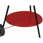 Barbecue à charbon sur roulettes camping surface cuisson 50cm