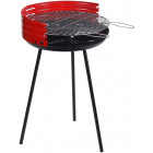 Barbecue à charbon trépied camping surface cuisson 50cm