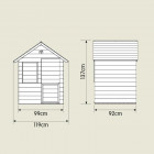 Cabane jardin forest en bois