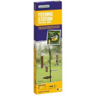 Mangeoire à oiseaux avec abreuvoir intégré