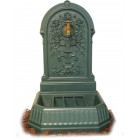 Fontaine murale de jardin florale