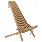 Chilienne en bois ecochair (coussin offert) chêne