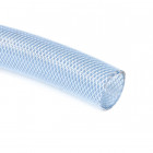 Tuyau plastique transparent tressé polyvalent o32x41, 50 m