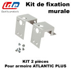 Kit de fixation murale pour armoire atlantic plus 2 pièces