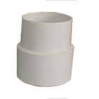 Manchon de raccordement pour WC - Femelle : 100 mm Mâle : 93 mm Manchon de raccordement pour WC - Femelle : 100 mm Mâle : 93 mm