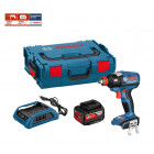Coffret visseuse à chocs GDX 18 V-EC + 1 x 4,0 Ah + chargeur + L-Boxx 136 Bosch