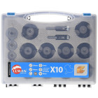 Leman : Coffret 10 disques a rainer carbure