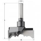 Méche pour rosettes  hw  s=9,5   d=54    dr    (2) 531.542