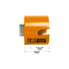 Scie cloche pour  bois / plastique h=52 d=52 (2-3/64") z3 dx *meche de elargessiment non comprise*
