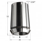 PINCES DE SERRAGE   DIN-6388   MM35X52   D=14MM 185.140.00 PINCES DE SERRAGE   DIN-6388   MM35X52   D=14MM 185.140.00