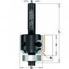 FRAISE HW POUR QUART DE ROND AVEC COUT. Z2  S=12,7   D=32X24X75  R=8  DR 661.581.11