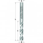 Mèche hmw à percer affûtage avec inciseurs négatifs d=4x27x55  ga 363.040.22